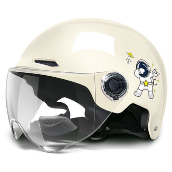 电动电瓶车头盔男女士通用夏季安全帽防晒半盔轻便摩托车四季头盔