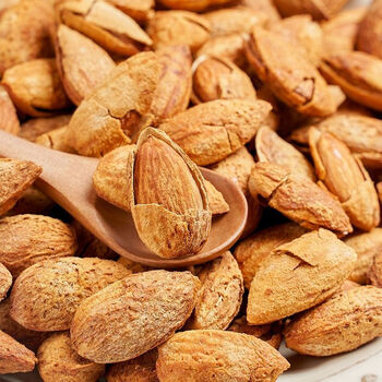 新货薄皮巴旦木坚果奶油味散装干果坚果零食含罐250g 大颗粒【1000克