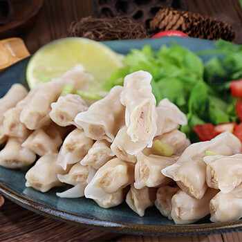 宜享健康重庆火锅食材新鲜 火锅配菜品 新鲜火锅饺 火锅虾饺虾味饺100