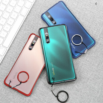 玩出色 vivo z5x/s1pro無邊框手機殼 y85/y91磨砂防汗防滑散熱iqoo