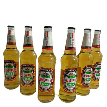 重庆山城啤酒瓶装经典老山城玻璃瓶468ml瓶重庆山城啤酒12瓶箱山城