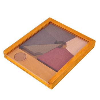 嘉欧晟鲁班锁二十一根灵感棒榉木21根棒儿童玩具智力积木 巧放圆形