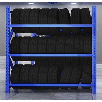 放轮胎货架展示架加厚上墙拆装4s店轮胎架子铁货架收纳架车毂架 长2米