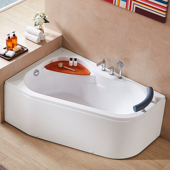 安华卫浴三角浴缸扇形小户型卫生间家用浴盆浴池转角n6w1509sq15m