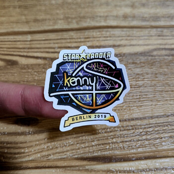 定制csgo周边贴纸印花实物实体皇冠咆哮ibpkennys高清