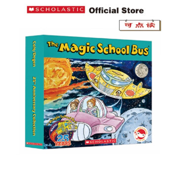 神奇校车 Magic School Bus Boxset 25周年12册纪念礼盒 学乐点读笔可点读 [盒装] [4-8岁]