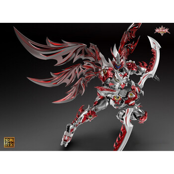 帝皇侠究极合金版铠甲勇士炎龙奥飞超可动成品模型潮玩摆件 炎龙侠