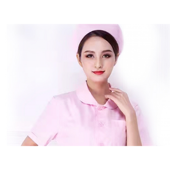 护士帽女均码燕尾帽手术室诊所医院护士帽子粉色 护士帽女均码燕尾帽