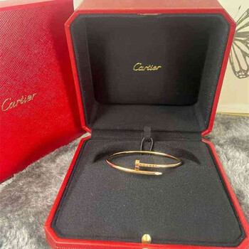 卡地亚(cartier )手镯 钉子系列 k金饰品 送男朋友 镶钻 生日礼物女 b