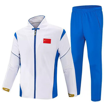 米黛龙中国国家队运动员套装男女体育学生训练出场服武术教练团体服