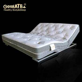 歌蕾丝（Gotolatex） 智能床垫电动床垫多功能电动升降床垫百搭款调节睡姿自由起卧E16 25cm厚=2cm乳胶8cm氧棉升降层 90x200cm
