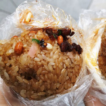 安小离贵阳小吃糯米饭 六广门糯米饭早餐糯米饭团即食 网红糯米饭