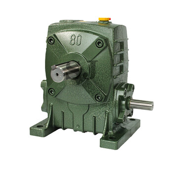 wpa wpx减速机蜗轮蜗杆减速器60 80 100齿轮箱小型涡轮波箱变速箱 wpa
