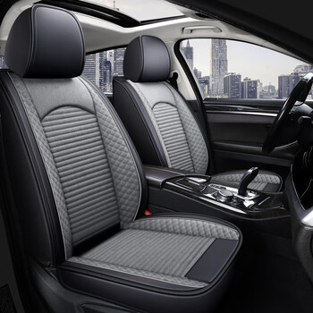 欧玛奴16171819款汽车坐垫北京现代瑞纳两厢三厢四季专用座套标准版黑
