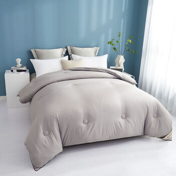 希尔顿酒店蚕丝被a类五星级100桑蚕丝夏凉被空调被全棉春秋被子被