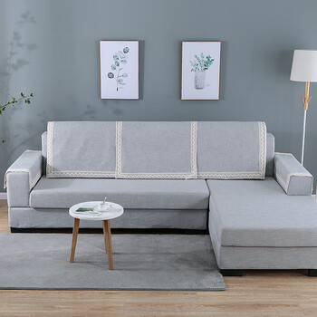 2022新款沙发靠背巾后背巾亚麻四季通用简约现代防滑沙发巾靠背巾扶