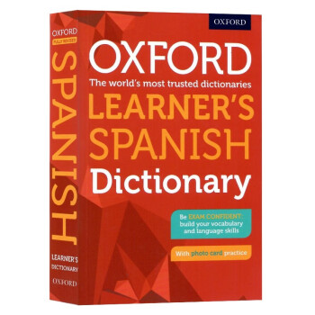 现货 牛津精品西班牙语学习词典 英文原版 Oxford Learner's Spanish Dictionary 英语西班牙语双解 学生工具书课外用书词汇学习14岁+