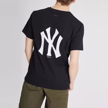 mlb官方 男女情侣t恤印花大logo短袖时尚休闲运动春夏款31ts03031-50l