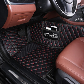 丝圈脚垫奇瑞内饰装饰改装配件大全新地垫22 单层款 汽车兜黑色红线