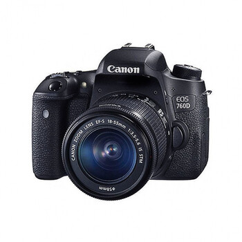 佳能旅游户外 eos 750d带wifi套机入门单反相机糖蚁 760d配佳能50/1.8