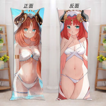 唯冠伦原神妮露等身抱枕须弥舞娘异域风动漫周边等身抱枕套半身靠垫