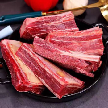 迈乐佳5年老店特价新鲜牛排骨 多肉原切牛排骨 肋排 正宗清真鲜牛肉料