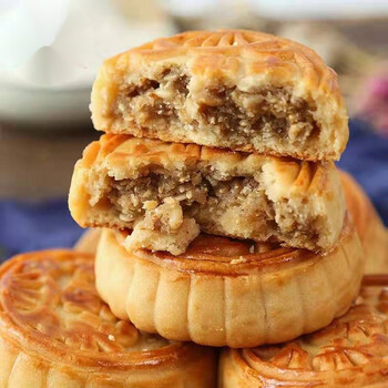 五仁月饼川酥月饼月饼2斤 二斤五仁月饼发顺丰