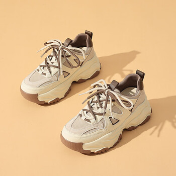 斯凯奇老爹鞋女2023年春季新款女鞋百搭鞋子爆款网红超火厚底女款运动