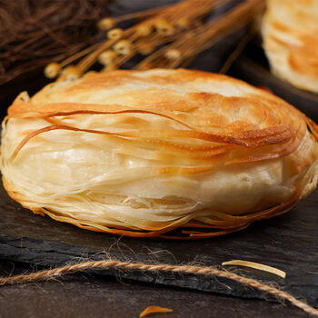 晨臻 老潼关千层饼潼关千层饼老潼关肉夹馍生饼胚酥脆烧饼速冻早餐