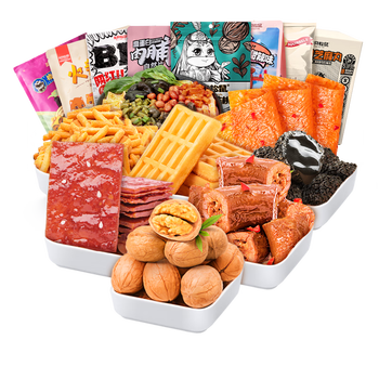 (京健康)【三只松鼠_坚果炒货零食组合】零食小吃休闲食品夜宵充饥