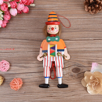 木偶娃娃木制玩具时尚卡通士兵拉线人偶系列提线木偶儿童传统玩具 22