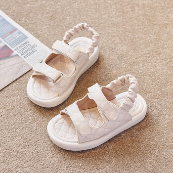 法比兔fanbeeto童鞋女童凉鞋魔术贴儿童公主鞋夏季女大童沙滩鞋311岁