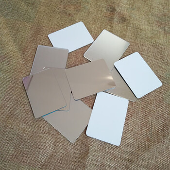 小镜子 3x4cm长方形制作潜望镜的镜面材料形儿童玩具实验平面镜子 1x