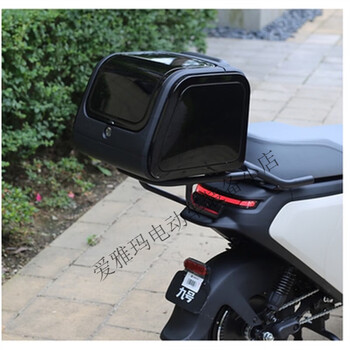 适用九号电动车m95cf90f60f35a30cbmax大容量尾箱尾架头盔后备箱配件f