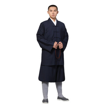 和尚服夏季哔叽长褂出家僧人僧服长衫小褂短褂和尚罗汉褂僧袍和尚服饰