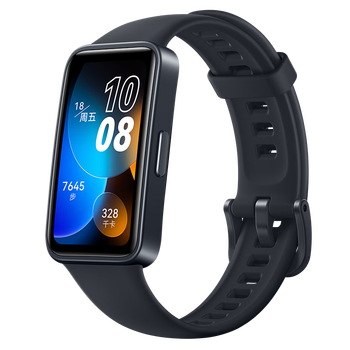 华为huawei手环8智能手环超薄机身血氧检测全面屏快幻夜黑标准版