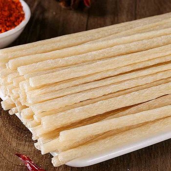 干牛筋面条手工干货牛筋面凉皮凉拌劲道辣条小吃 牛筋面三斤 三份料包