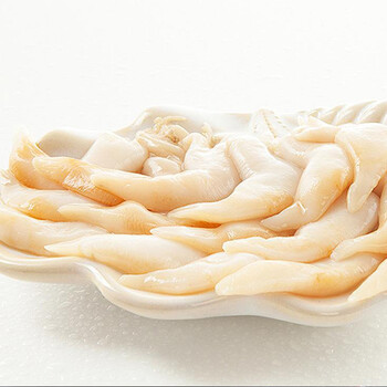 渔鼎鲜 加拿大原装白玉贝鸟贝肉500g(约35个)刺身料理食材日料拼盘