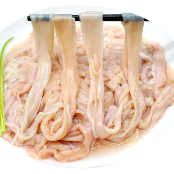 果亦橙鸭肠精切新鲜鸭肠1000g嫩鸭肠衣鸭货生冷冻火锅 生鲜冷冻2斤