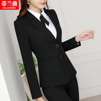 蒂兰薇小西装女职业装女装套装正装女工装西服外套秋新品酒店前台ol