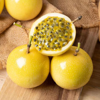 【三十九度献鲜 海南钦蜜9号黄金百香果 新鲜水果现摘黄皮百香果生鲜