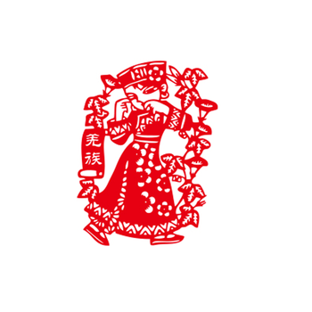 56个民族窗花贴玻璃贴作品中国风传统手工剪纸学校装饰墙贴画少数民族