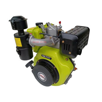 微耕机风冷柴油机动力单缸花键6-12马力新款农用小型旋耕机耕地头 186