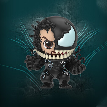 hottoys毒液致命守护者毒液艾迪布洛克cosbaby迷你珍藏人偶毒液及艾迪