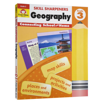 Evan Moor 技能铅笔刀 地理练习册 三年级 Skill Sharpeners Geography Grade 3