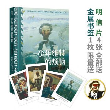 少年维特的烦恼:插图典藏版 [德]歌德著,[美]加里·凯利绘,巴蜀译翁 译（微瑕）