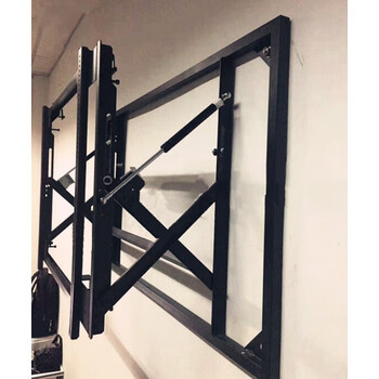 适之拼接屏电视机前维护液压支架伸缩一体机 65寸