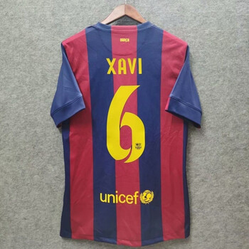 巴萨梅西 内马尔足球衣 巴萨主场球衣 欧冠6号哈维 s