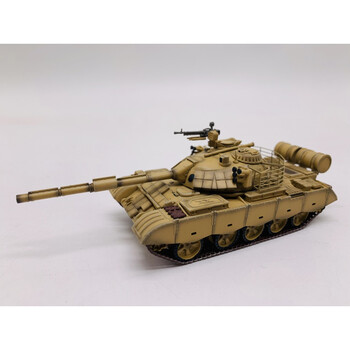 1:72中国陆军ztz-59d坦克 59式主战坦克模型合金仿真军事摆件 沙色
