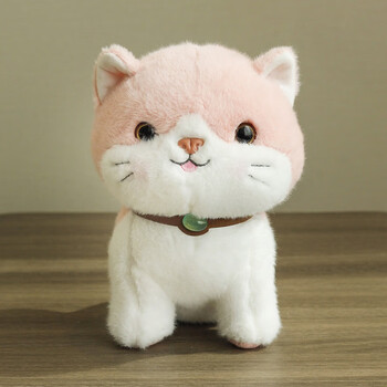 牧奈斯颂伊可爱猫咪毛绒玩具会叫的小猫公仔仿真猫娃娃安抚玩偶女生